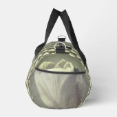 Enkele witte tulp bloem gepersonaliseerd plunjezak (Rechts)