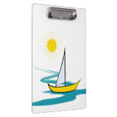 enkele zeilboot klembord (Rechts)