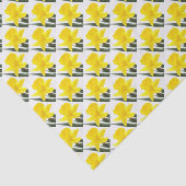 Enkelgele Narcissus Daffodil Tissuepapier (Detail)