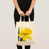Enkelgele Narcissus Daffodil Tote Bag (Voorkant (product))