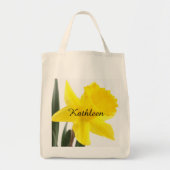 Enkelgele Narcissus Daffodil Tote Bag (Voorkant)