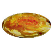 Enkelgele roos snijplank (Hoek)