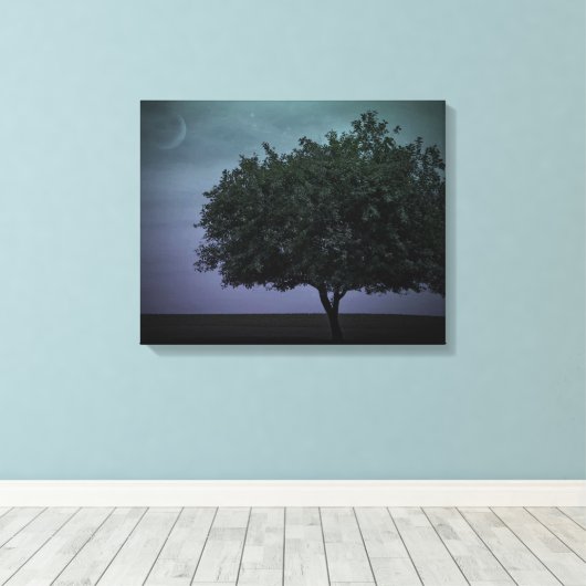 Enkellandenstructuur Canvas Afdruk (Insitu (Houten vloer))