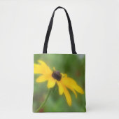Enkelnegroogige Susan Daisy Flower Tote Bag (Voorkant)