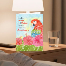 Enkeloperatie Genezing Rode Ara's, Hibiscus Kaart