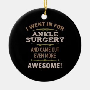 Enkeloperatie herstel Humor Keramisch Ornament