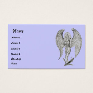 Enkelpotloodtekening Visitekaartje