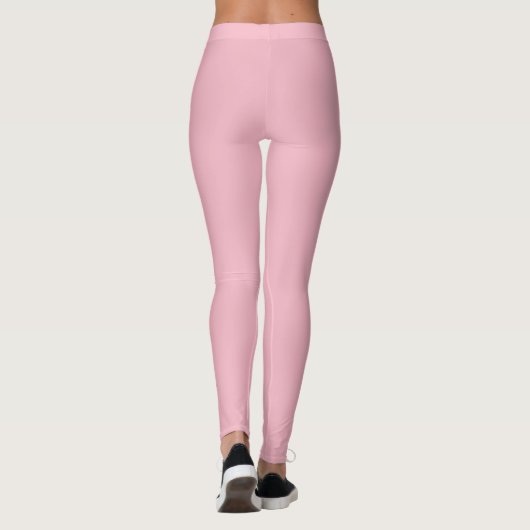 Enkelroze buffer leggings (Achterkant)