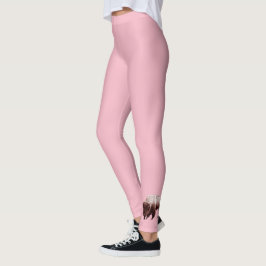 Enkelroze buffer leggings