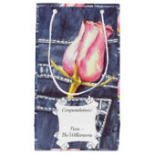 Enkelroze roze klein cadeauzakje (Voorkant)