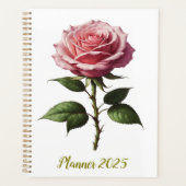 Enkelroze roze roze roze planner (Voorkant)