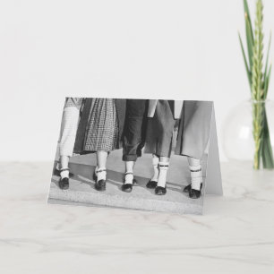 Enkelsokjes, 1953 kaart