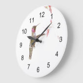 Enkelvogel en enkele bloem grote klok (Hoek)