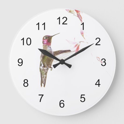 Enkelvogel en enkele bloem grote klok (Voorkant)