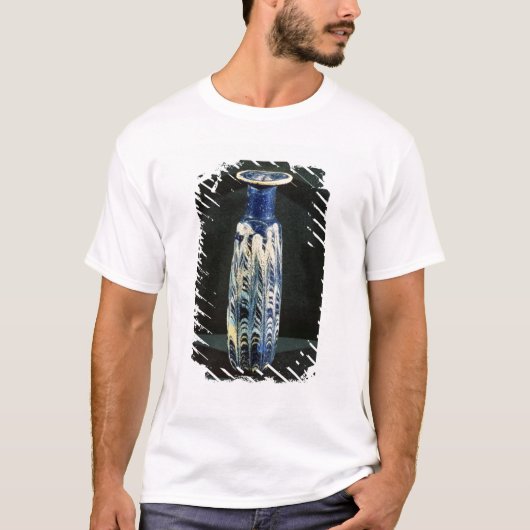 Enkelvormige kolf van zand-core-glas (alabastron)  t-shirt (Voorkant)