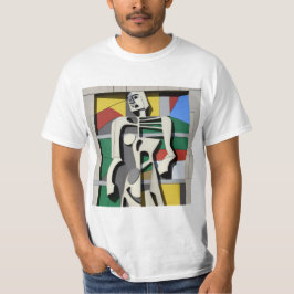 Enkelvoudig, abstract T-shirt