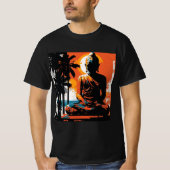 Enkelvoudig, abstract T-shirt (Voorkant)