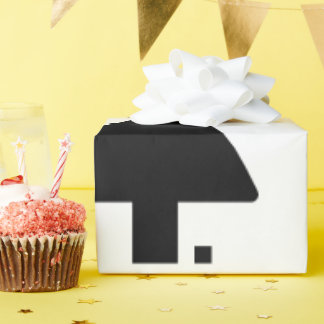 Enkelvoudig geschut cadeaupapier