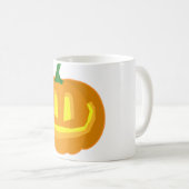 enkelvoudig gesneden pompoen koffiemok (Voorkant rechts)