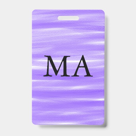 Enkelvoudig gram add your name letter man t badge (Voorzijde)