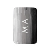 Enkelvoudig gram add your name letter man t badmat (Voorkant Verticaal)