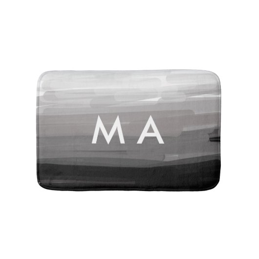 Enkelvoudig gram add your name letter man t badmat (Voorkant)