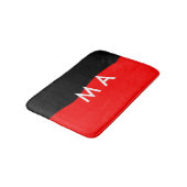 Enkelvoudig gram add your name letter man t badmat (Gekanteld)