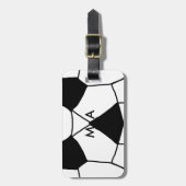 Enkelvoudig gram add your name letter man t bagagelabel (Voorkant verticaal)