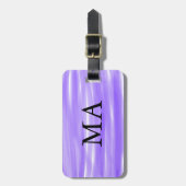 Enkelvoudig gram add your name letter man t bagagelabel (Voorkant verticaal)