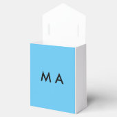 Enkelvoudig gram add your name letter man t bedankdoosjes (Geopend)