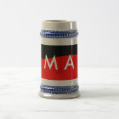 Enkelvoudig gram add your name letter man t bierpul (Center)