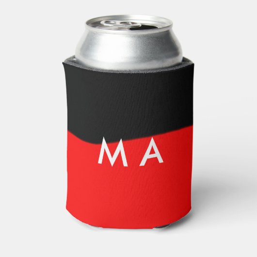 Enkelvoudig gram add your name letter man t blikjeskoeler (Blikje Achterkant)