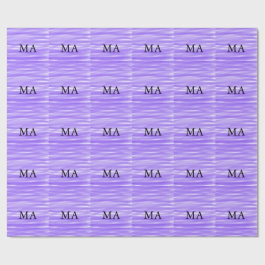 Enkelvoudig gram add your name letter man t cadeaupapier (Vlak)