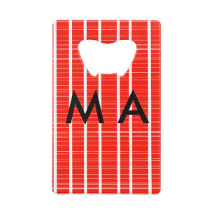 Enkelvoudig gram add your name letter man t creditkaart flessenopener