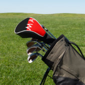 Enkelvoudig gram add your name letter man t golfheadcover (Insitu)