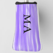 Enkelvoudig gram add your name letter man t golfheadcover (Draai 90)