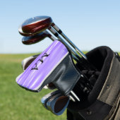 Enkelvoudig gram add your name letter man t golfheadcover (Insitu)