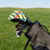 Enkelvoudig gram add your name letter man t golfheadcover (Insitu)