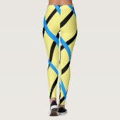 Enkelvoudig gram add your name letter man t leggings (Achterkant)