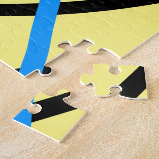 Enkelvoudig gram add your name letter man t legpuzzel (Zijkant)