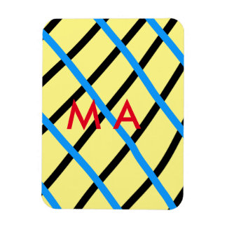 Enkelvoudig gram add your name letter man t magneet