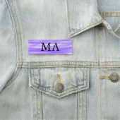 Enkelvoudig gram add your name letter man t naamplaatje (In situ)