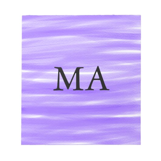 Enkelvoudig gram add your name letter man t notitieblok (Voorkant)