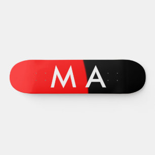 Enkelvoudig gram add your name letter man t persoonlijk skateboard