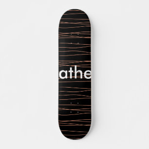 Enkelvoudig gram add your name letter man t persoonlijk skateboard