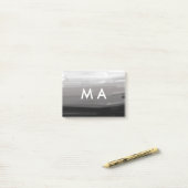 Enkelvoudig gram add your name letter man t post-it® notes (Op bureau)