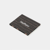 Enkelvoudig gram add your name letter man t post-it® notes (Schuin)