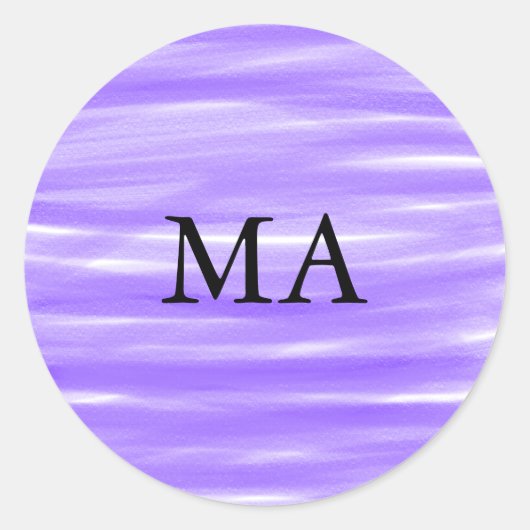 Enkelvoudig gram add your name letter man t ronde sticker (Voorkant)