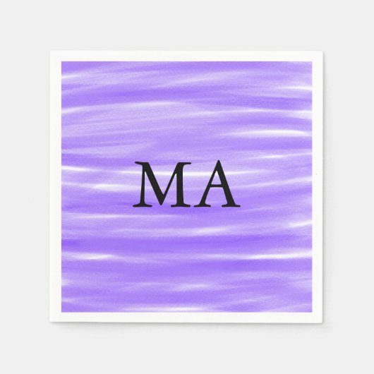 Enkelvoudig gram add your name letter man t servet (Voorkant)