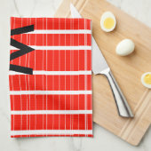 Enkelvoudig gram add your name letter man t theedoek (Quarter Fold)